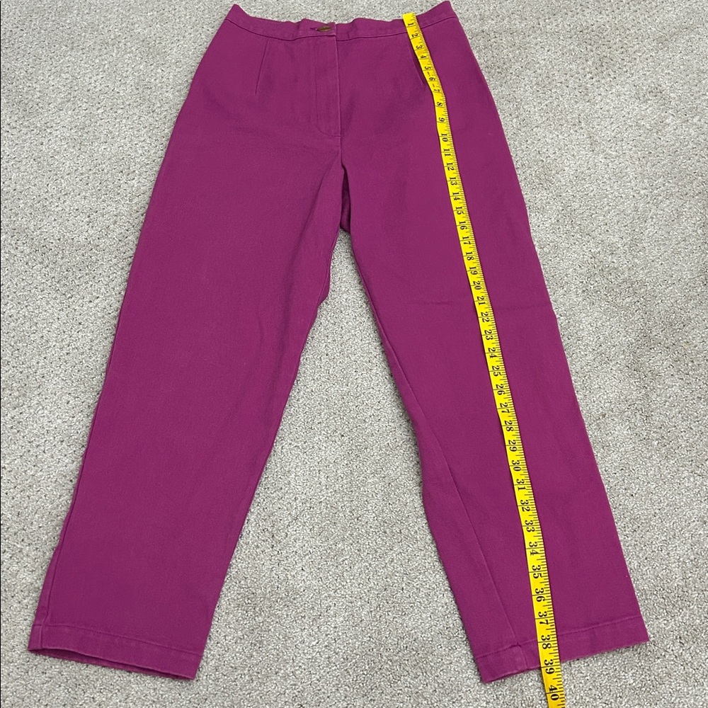 Ilana Kohn High Waisted Straight Leg Holly Pants Petunia - Picture 8 of 10